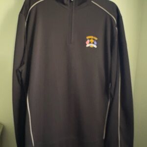 Cutter & Buck Black Ryder Cup Quarter-Zip Pullover with Embroidered Logo